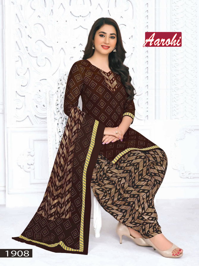 Aarohi Vol 19 By Vandana C Printed Cotton Dress Material Wholesale Shop In Surat
